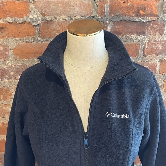 Columbia Black Zip Fleece - Picture 2 of 10